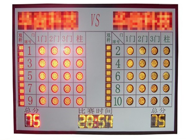 门球多功能电子记分牌