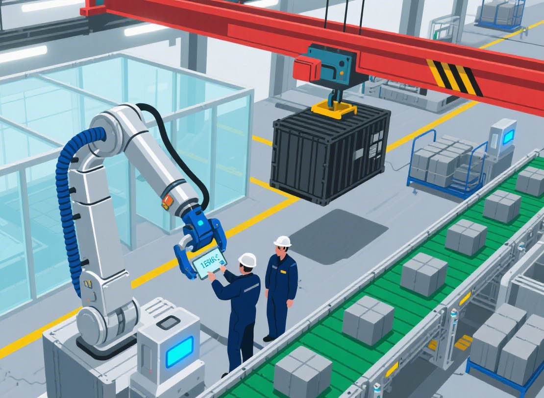 制作商业风格工厂动画